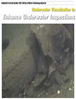 Underwater Visualization to Enhance Underwater Inspections